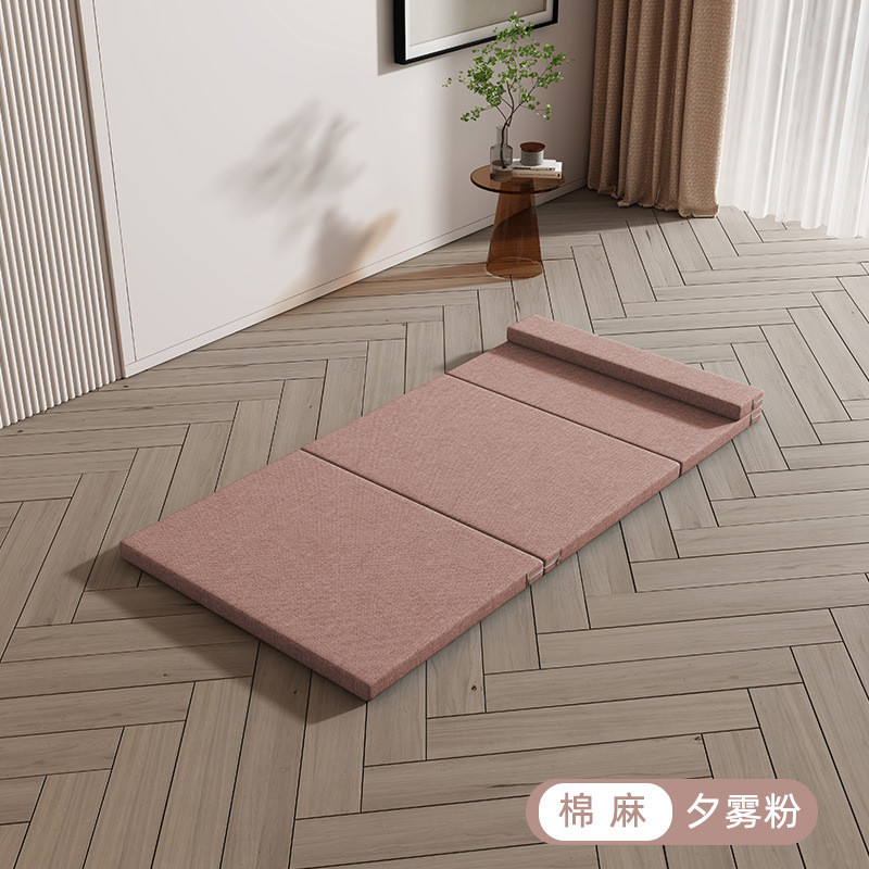 btv4办公室宿舍睡觉防潮午休垫子睡海绵地垫便携可折叠户外家用打