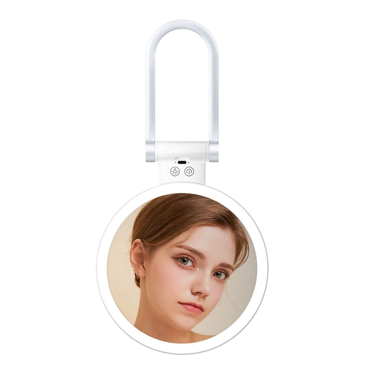 浴室镜好莱坞带灯化妆镜梳妆台式补光美妆镜热销led镜化妆镜