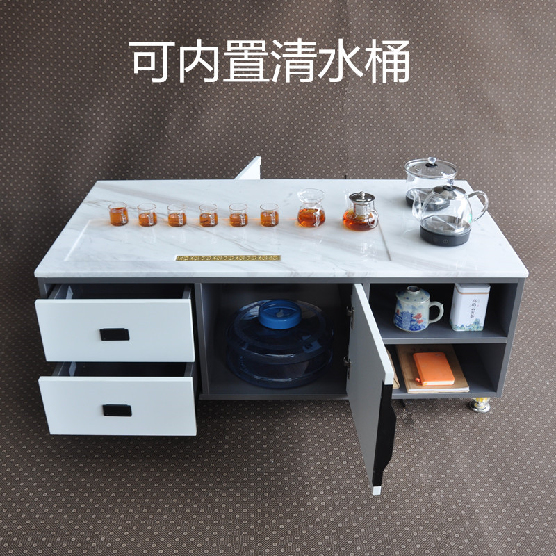 茶几泡茶一体沙发茶几茶台一体式2024新款轻奢高级感现代客厅高档