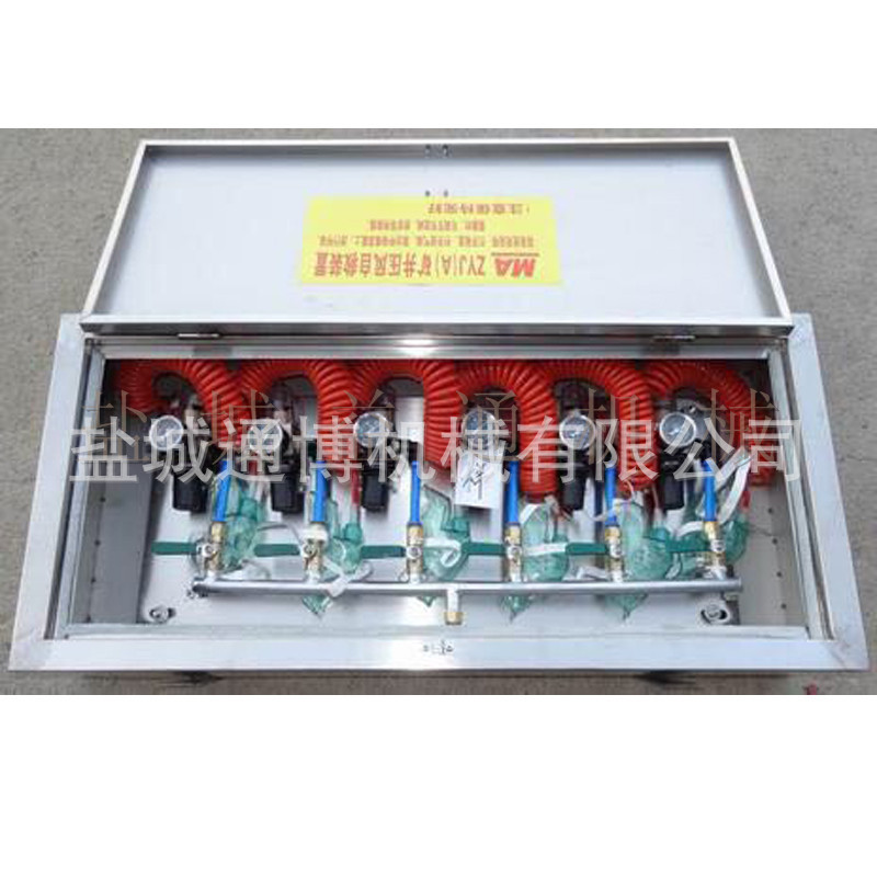 热销304不锈钢材质压风供水一体自救器8个厚