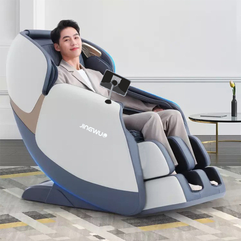 热销高端按摩椅3d机械手导轨l型按摩全身推拿拍打揉捏豪华沙发