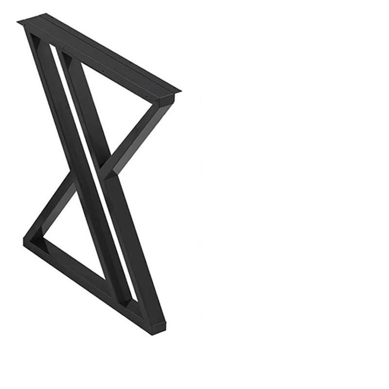 吧台腿简约桌腿支架铁艺餐桌脚书桌脚梳妆台腿桌子办公桌腿制作