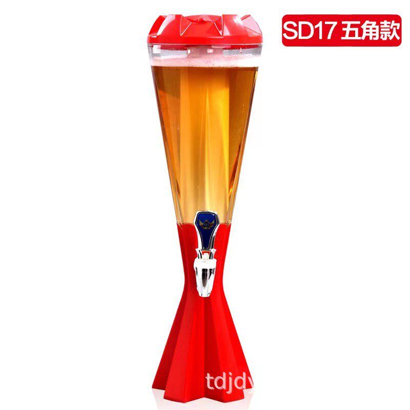 厂家直供sd17酒炮1.5l/3l批发光带冰柱ktv酒吧夜市个色酒炮发