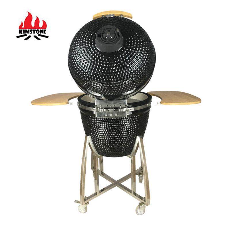 23.5inch户外披萨烤炉kamado烧烤炉陶瓷美式