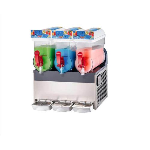 15l单缸雪泥机多功制冰机雪融机沙冰机商用款双缸沙冰机果汁三缸