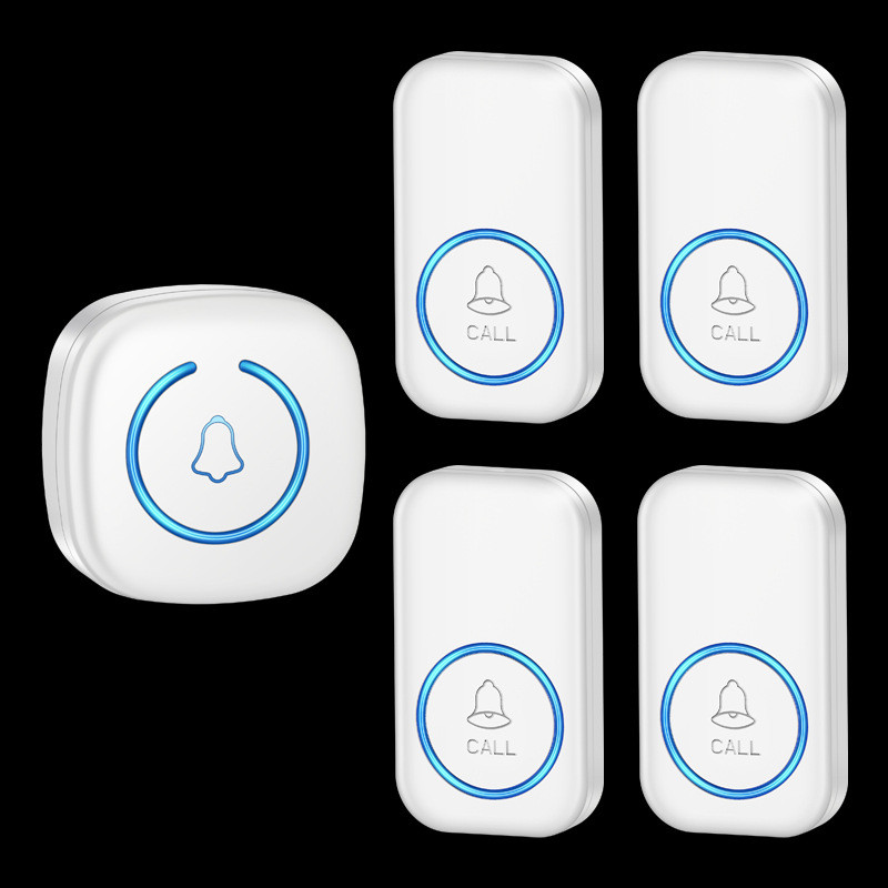 远距离家用mini无线门铃智能小巧简约遥控门铃叮咚呼叫器门铃