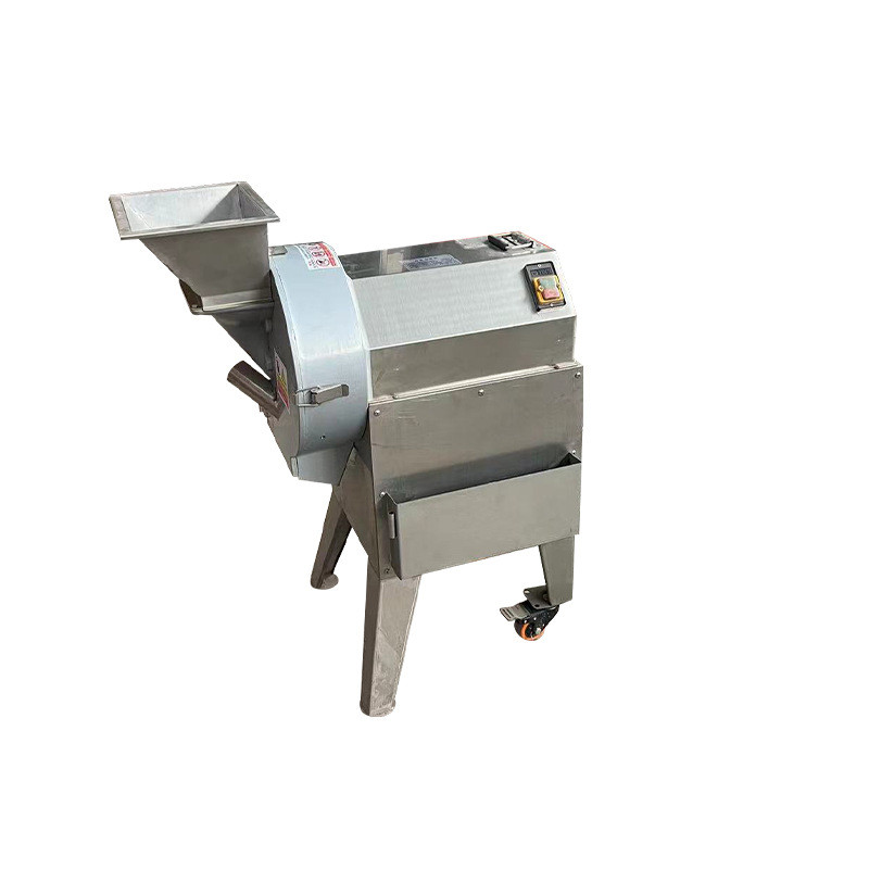 全自动商用切菜一体机直供厂家食堂饭店切块丝丁多功能单头切菜机