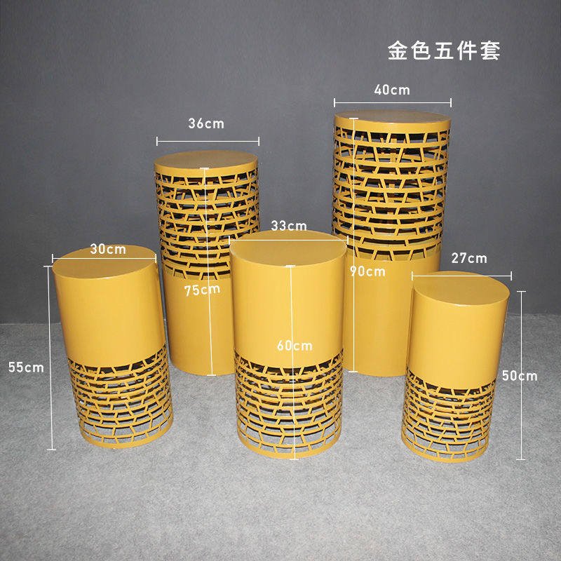婚庆道具甜品台铁艺圆柱甜品桌圆筒新款签到区生日派对展示摆件,节庆用品/礼品,拉花,淘宝优惠券,粉丝福利购,淘宝优惠卷