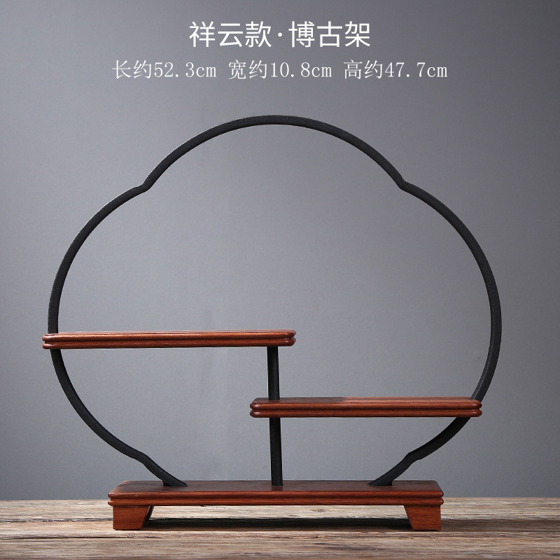 简约现代玄关博古架客厅屏风置物架多宝阁书架展示架茶壶茶具摆件