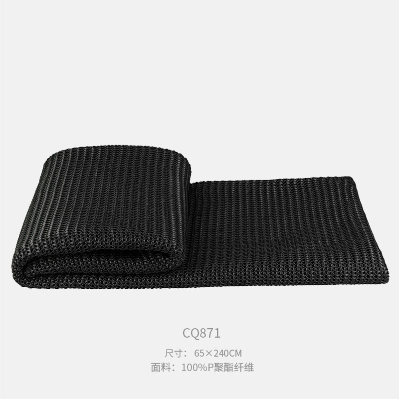 轻奢现代样板床尾床品软装高级感酒店床旗床尾巾别墅主卧房间毯