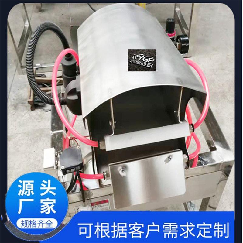 热销新款韭菜自动感应机气动干式大葱去泥脱皮机去皮蒜黄韭黄吹皮