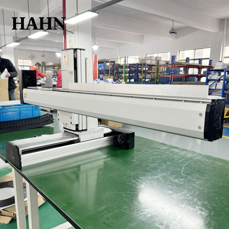 热销xyz三轴立式龙门双驱滑台工业机器人全封闭同步带直线模组厂