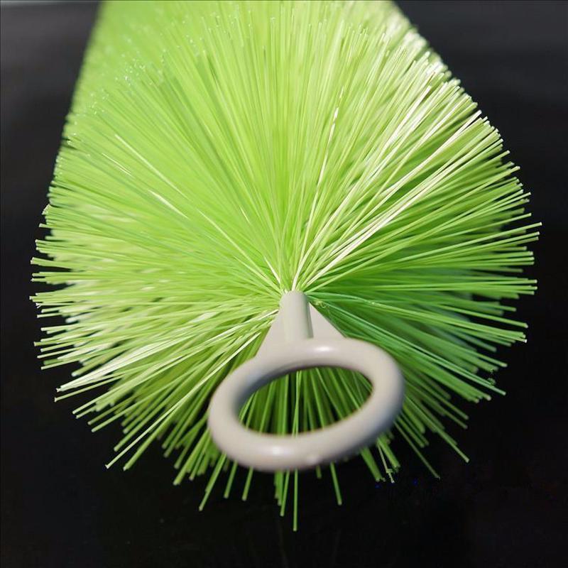 锦鲤鱼池过滤毛刷304不锈钢鱼池毛刷一箱培菌毛刷30-200cm黑色