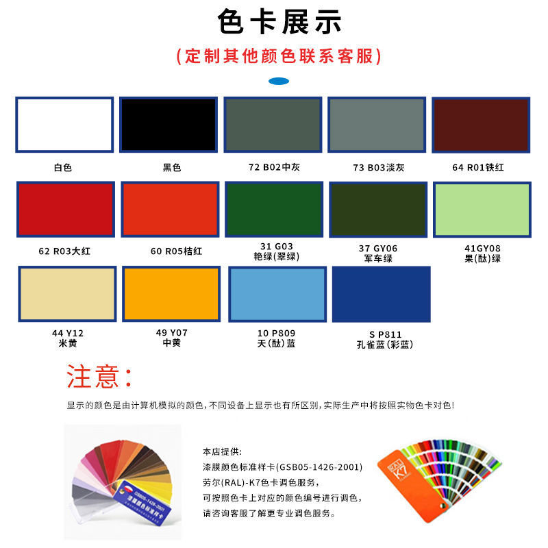 金属氟碳漆户外钢结构桥防锈油漆现货管道储罐钢结构面漆金属批发