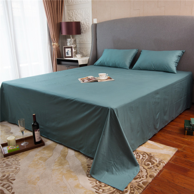 jih3批发素色纯色床盖60特大单人双人睡单支床单单件