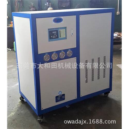 厂家供应吹塑成型冷水机 DHT-010W工业冷水机 注塑水冷式冷水机