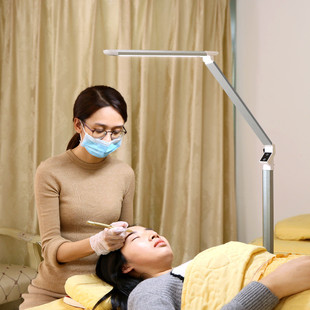 美容灯落地灯落地led护眼美睫灯具美甲工作专用种睫毛嫁接纹绣