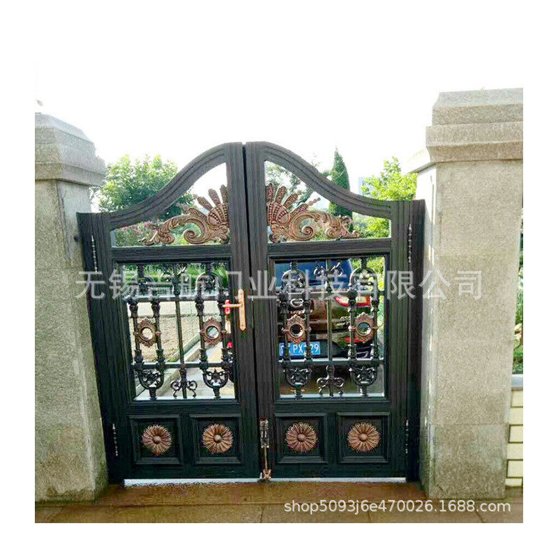 厂家直销铝合金遮阳遮雨棚别墅户外遮阳雨蓬阳台无声遮阳棚