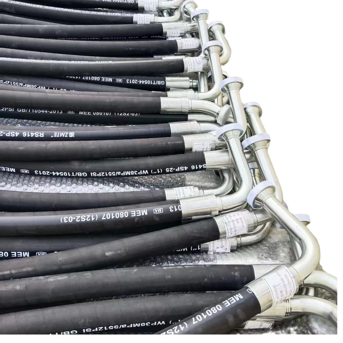 加工胶管钢丝编织胶管矿用高压高压压油管液压胶管高压油管总成