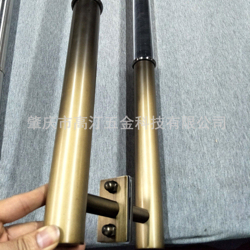 门把手水晶透明不锈钢中式玻璃门拉手定制把手别墅入户推拉门把手