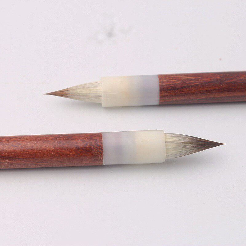 鸡距短锋狼尾兼毫小楷 抄经魏晋唐钟繇小楷二王小行草 饱满颖锋好