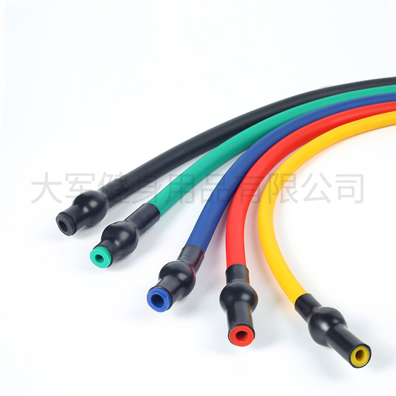 11件套拉力绳乳胶管150磅阻力绳室内健身房拉力带多功能家用套装