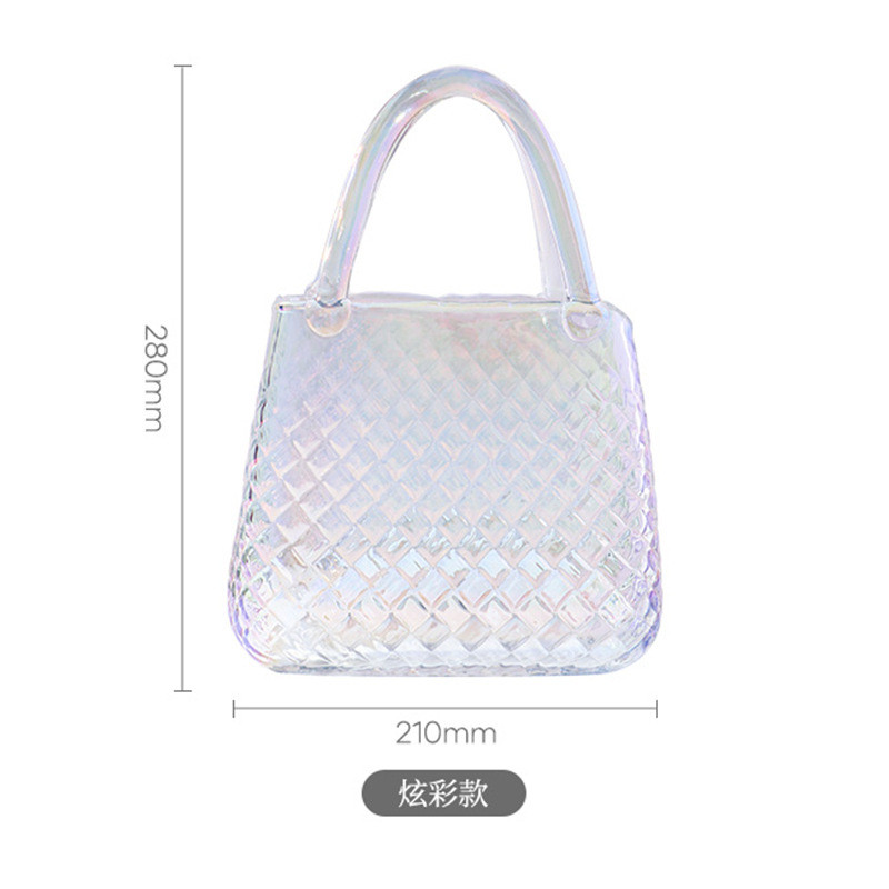 包包花瓶摆件创意高档手提篮花瓶花插客厅餐厅电视柜家居饰品摆设