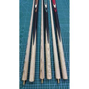 生产台球配件台球杆厂家直销制造批发水标公杆黑八杆双节小头球杆