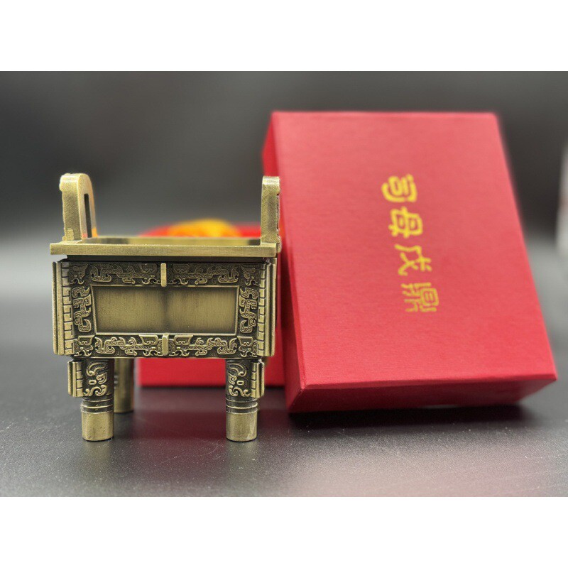 仿古司母戊鼎青铜器厂家直销商务会销礼品问鼎江湖个性创意鼎摆件