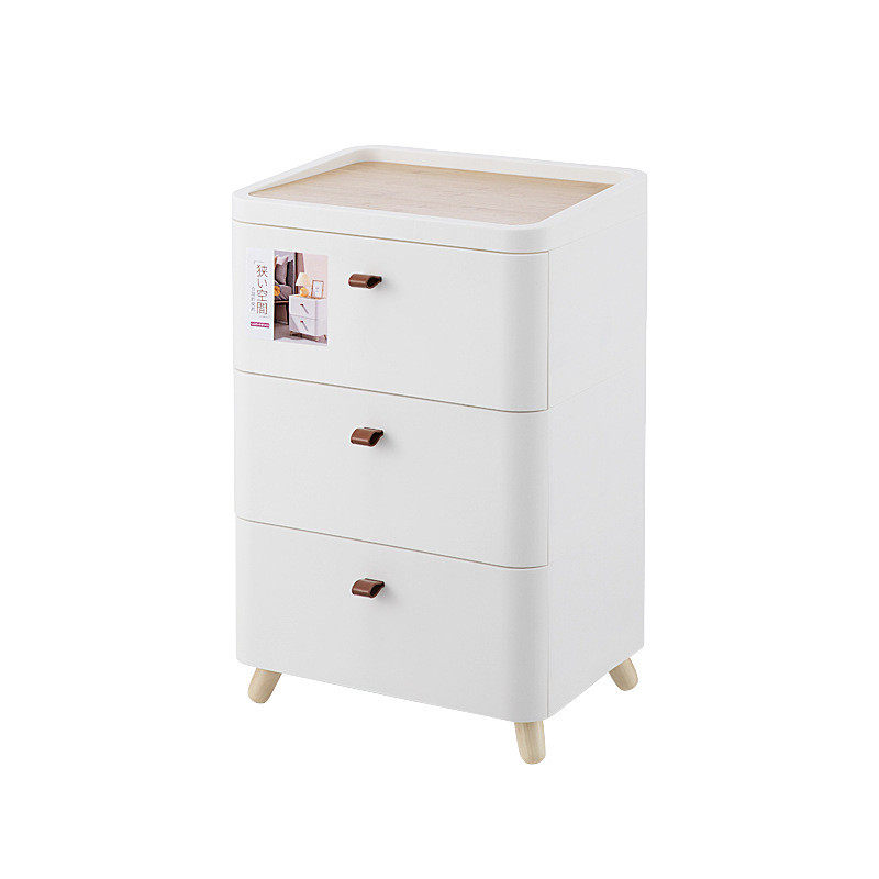 日式客厅杂物收纳柜厂家批发多层抽屉式床头柜多功能整理储物柜