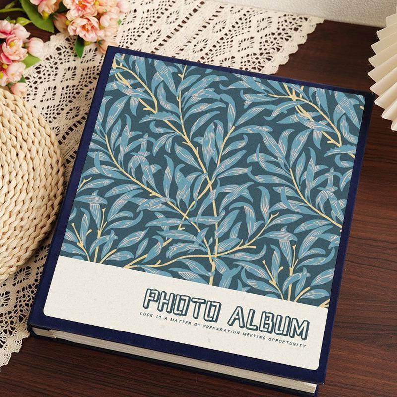 复古相册本大容量家庭5寸6寸7五六纪念册收纳照片插页式影集相簿