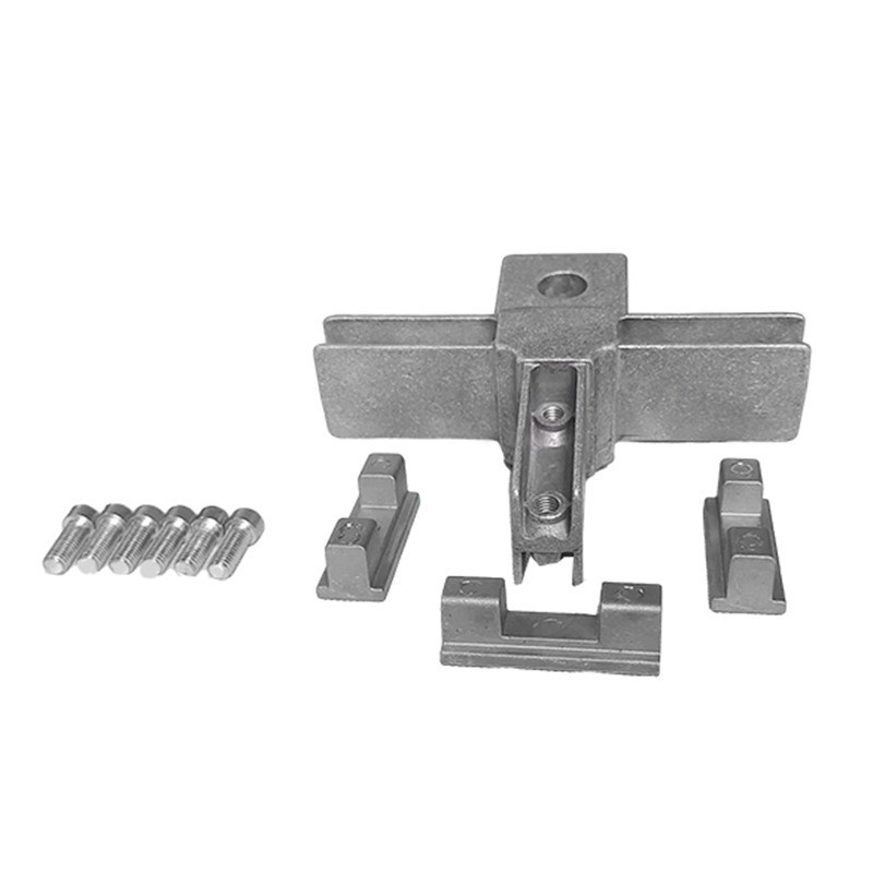 定制员工铝合金简约卡位办公桌架子支撑架电脑桌书桌台架支撑架