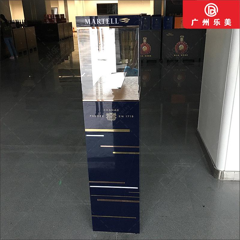 厂家定制精品木质烤漆酒柜玻璃展示柜酒吧餐厅家用酒柜高档