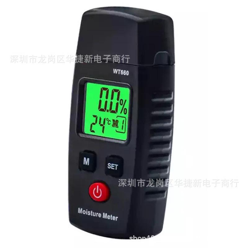 新品三合一木材纸板混合泥土湿度计木材水分仪木材迷你新款水分仪