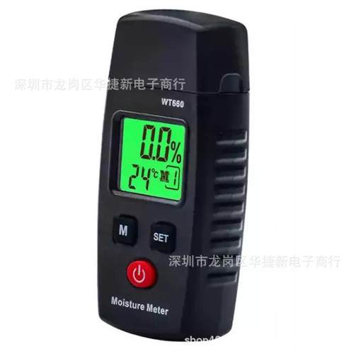 新品木材木材纸板混合泥土湿度计三合一水分仪新款迷你木材水分仪
