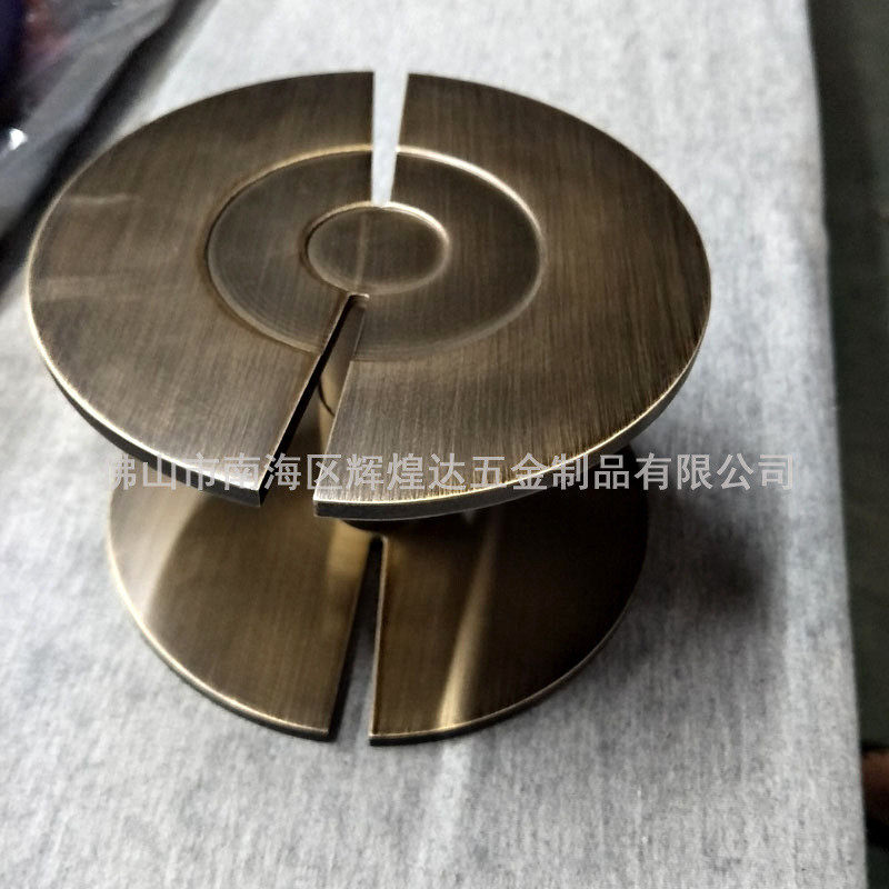 不锈钢拉手入户复古玻璃门拉手新中式加厚大门拉手别墅玻璃门把手