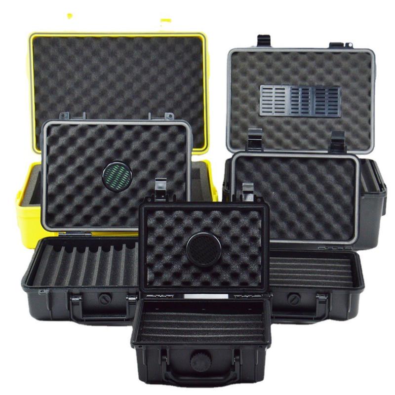 【235×187×95mm】IP68 ABS塑料箱 手提工具箱 防摔设备安全箱