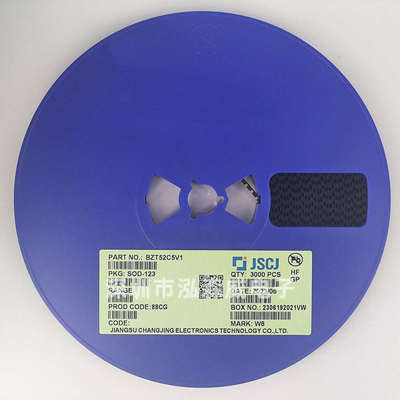 热销长稳压bzt52c3v33v64v75v15v66v87v5sod123sod323电二极管