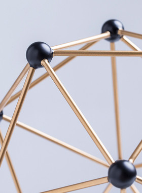 大千创意 家居铁艺星系摆件 家居软装饰品金属工艺品桌面书房摆件