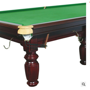 热销标准斯诺克台球桌家用斯洛克黑八桌球台斯诺克英式台