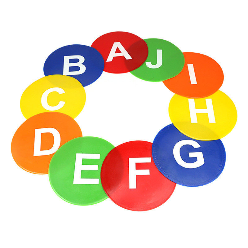 幼儿园感统篮球足球训练器材字母 滑平面标志碟盘地标垫障碍物,运动/瑜伽/健身/球迷用品,足球,淘宝优惠券,粉丝福利购,淘宝优惠卷