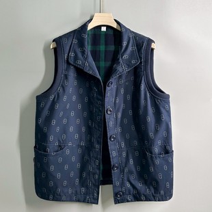 中老年人马甲女春秋老太太纯棉女款加肥马夹坎肩妈妈薄款外穿