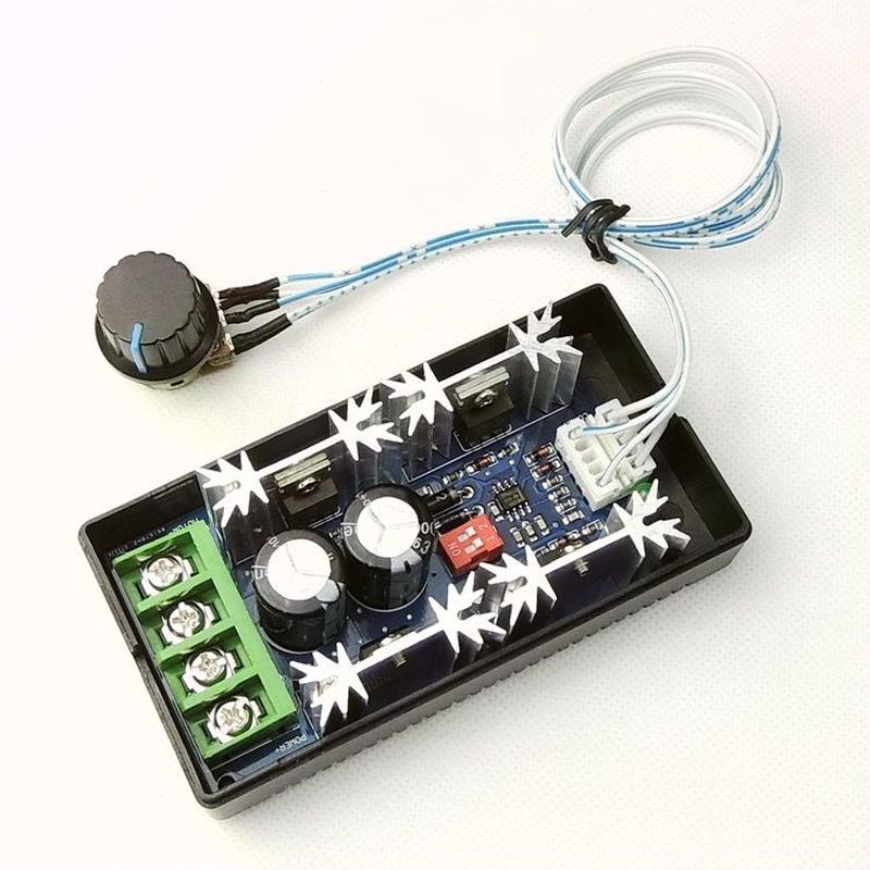 热销pwm直流电机控制器直流电机调速器10v-50v30a可调频