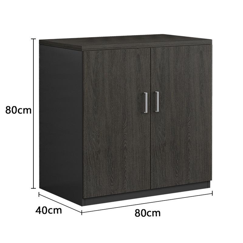 组合矮柜双门文件柜广州家具储物柜办公长条小边柜文件资料柜带锁