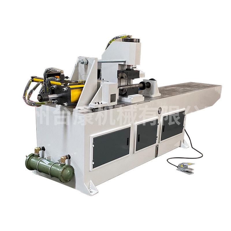 缩管机厂家供应tm80方管对接双工位缩管机管自动液压端成型机