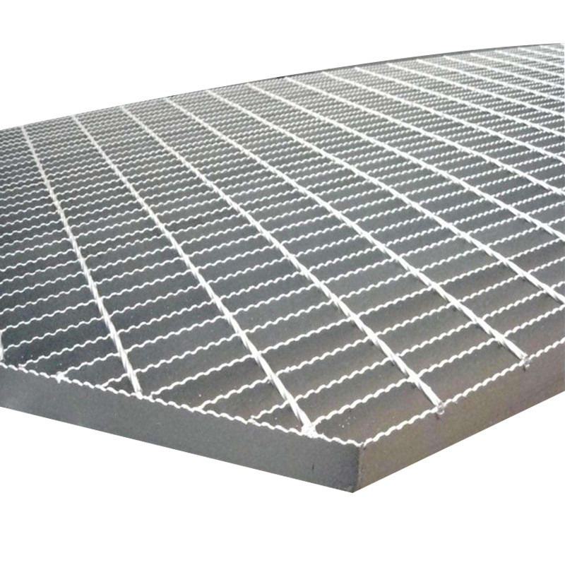 定制齿形钢格板踏步重型平台防滑格栅板水沟盖板齿形钢格板加工