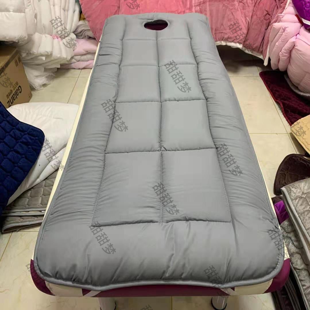 美容床不床垫加厚冬季床褥开洞保护垫榻榻米保暖按摩床变形小床垫