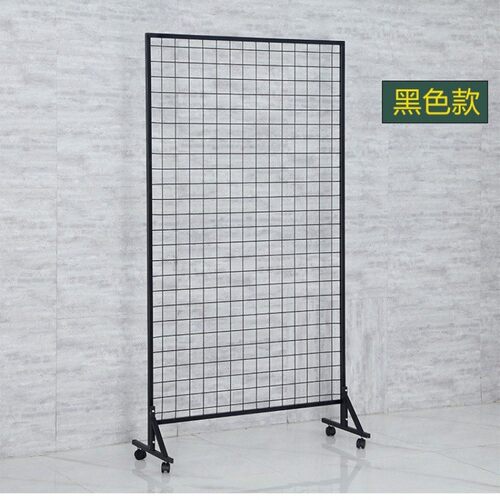 网格可幼儿园画室画展美术室展览饰品商店立式落地展架移动展示架