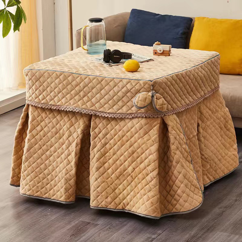 【加厚罩烤火桌罩电炉】套烤火布罩子烤火炉罩取暖布罩烤火被