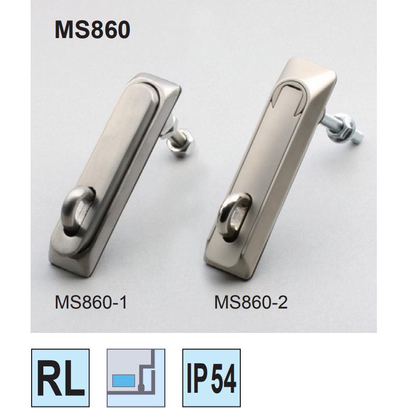 工业门锁开关柜机械门锁弹跳锁机械门锁电气柜门锁ms860